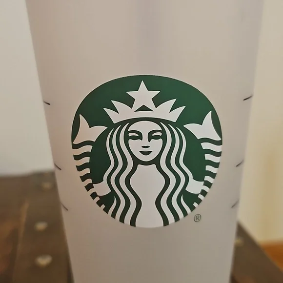 Starbucks Green and Silver, Hot Pink, Frosted Pink, and Clear FrostedTumbler Lot - Picture 9 of 11